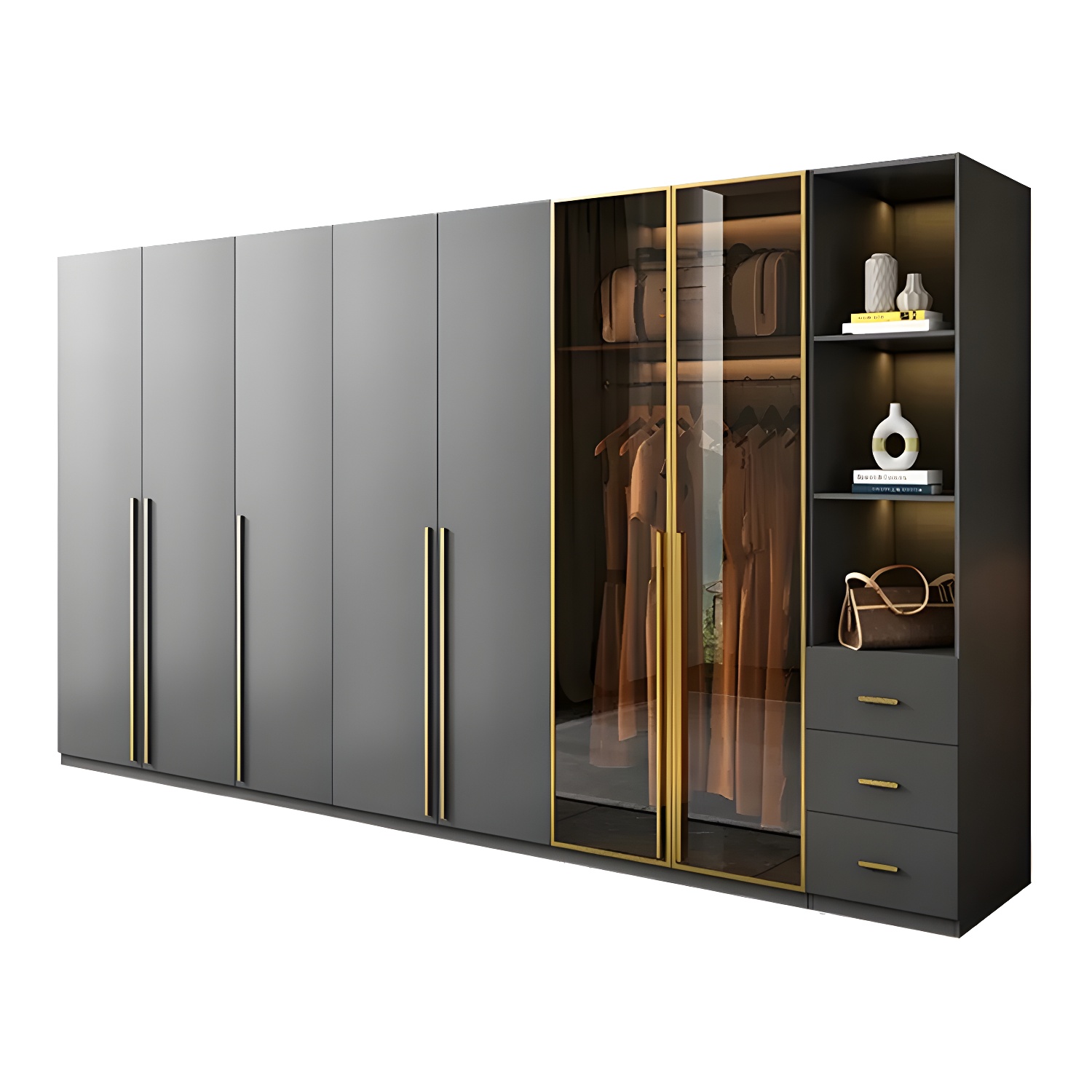 Modern Wardrobe Armoire | Ormau - image 59