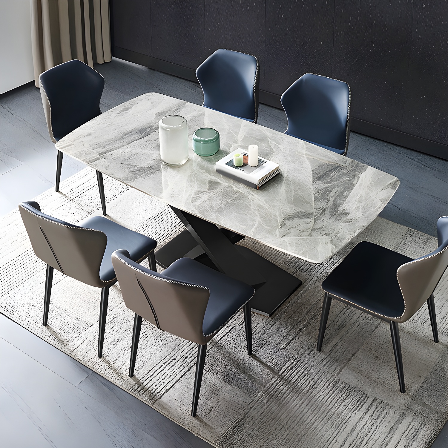 Modern Sintered Stone Dining Set | Ormau - image 4