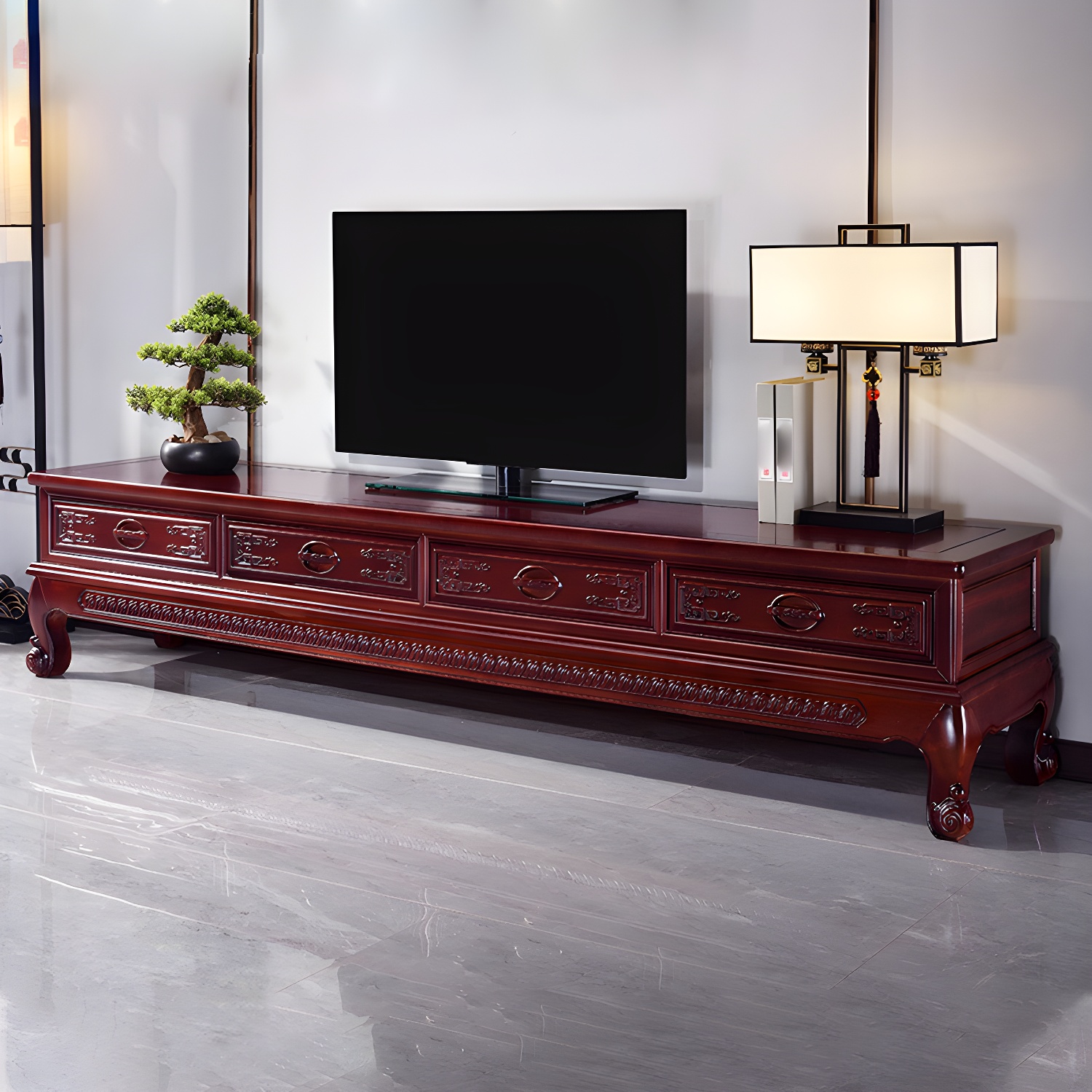 Classical Wood TV Stand | Ormau - image 21