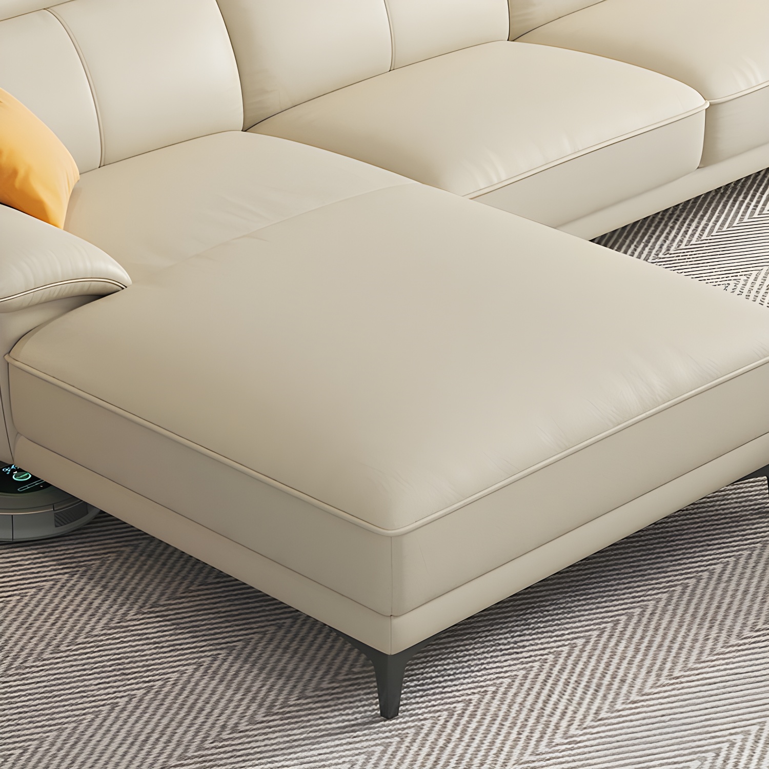 Leather Sectional Sofa | Ormau - image 8
