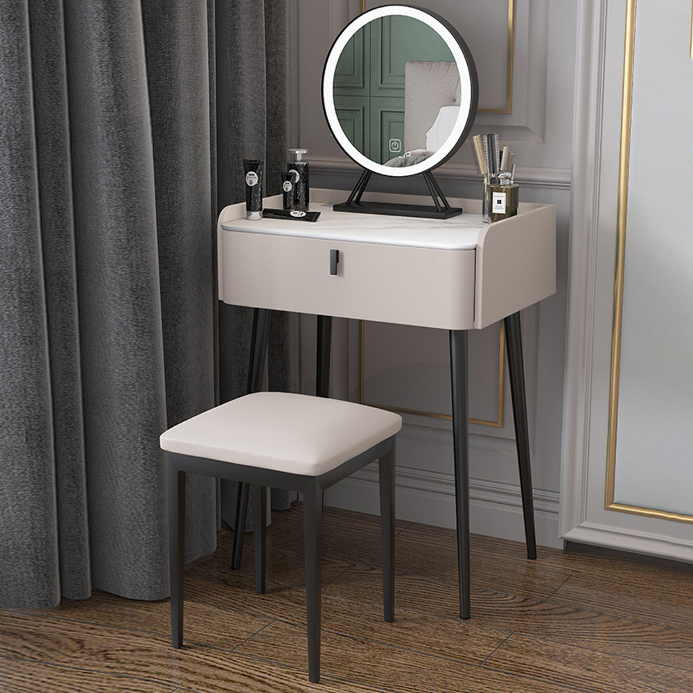 Contemporary Vanity Table with Lighted Mirror | Ormau - image 10