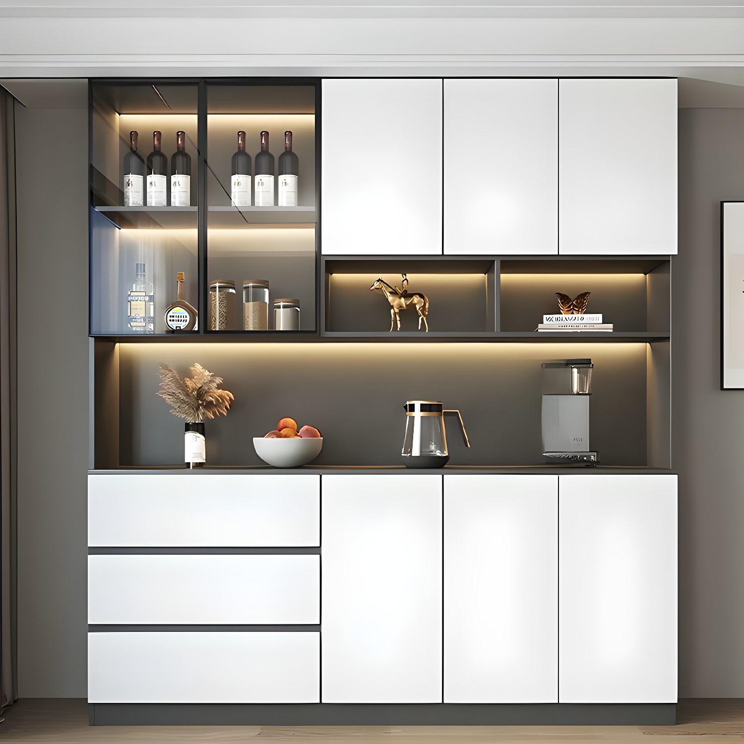 Modern Sideboard with Lighting | Ormau - image 64
