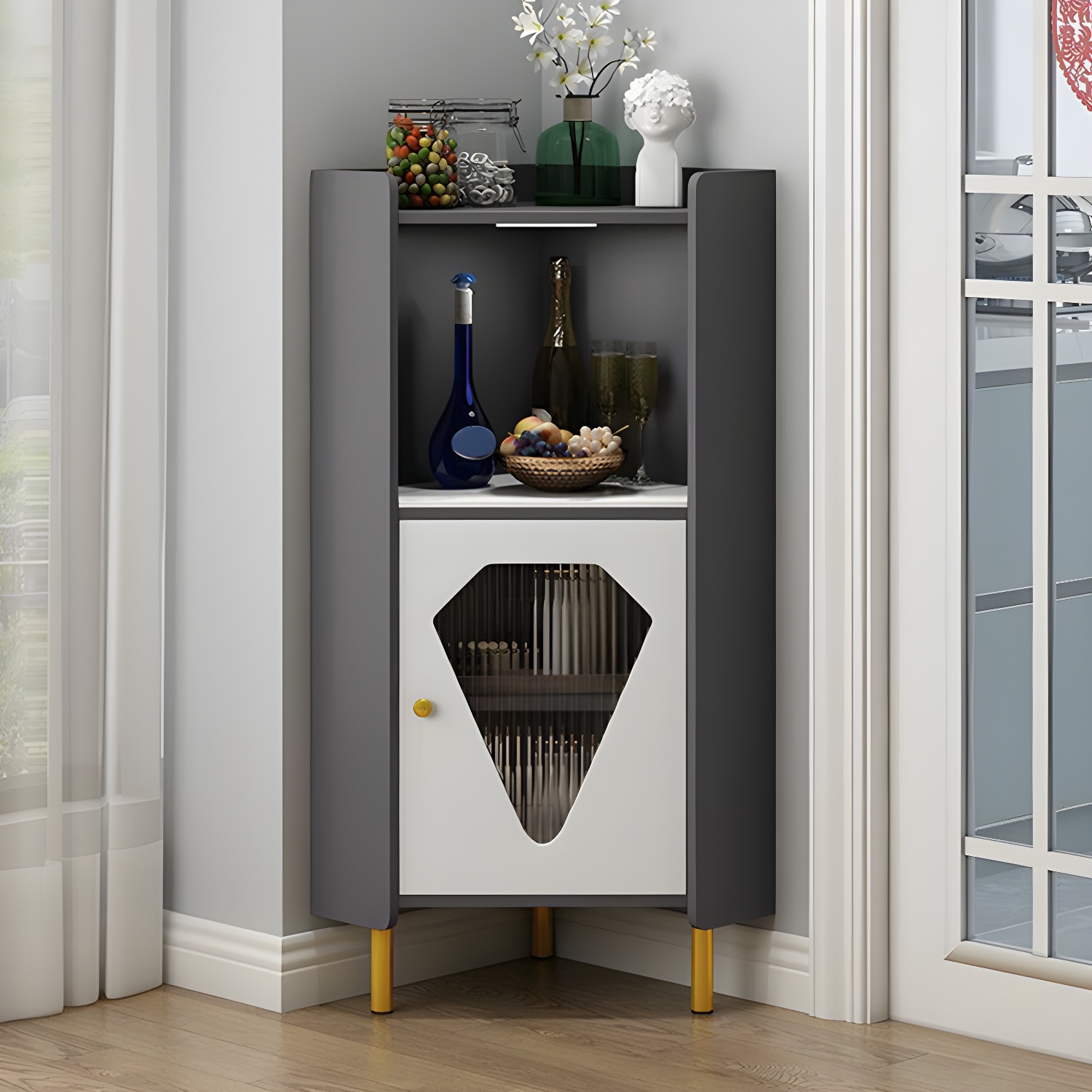 Glam Corner Cabinet | Ormau - image 8