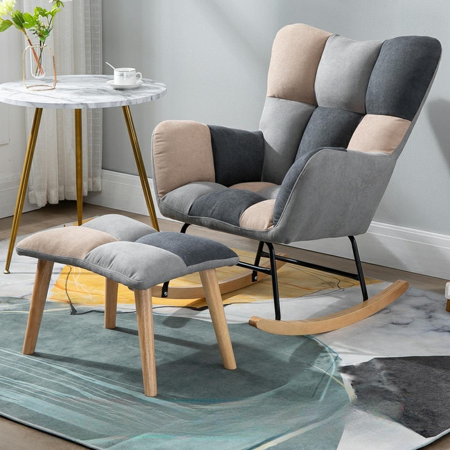 Tufted Rocking Chair | Ormau - image 30