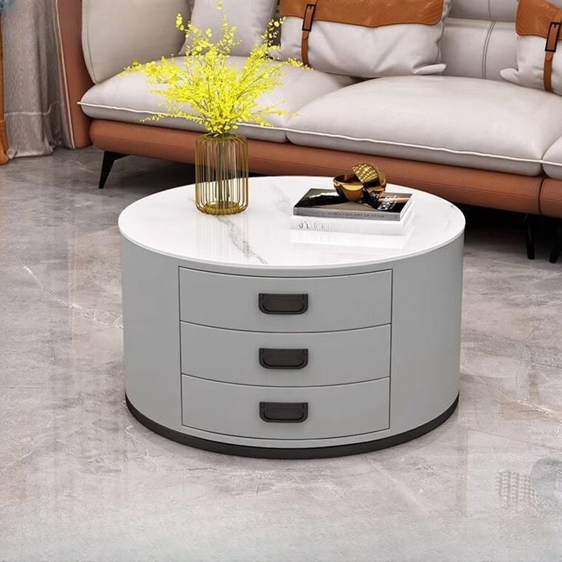Sintered Stone Drum Table | Ormau - image 9