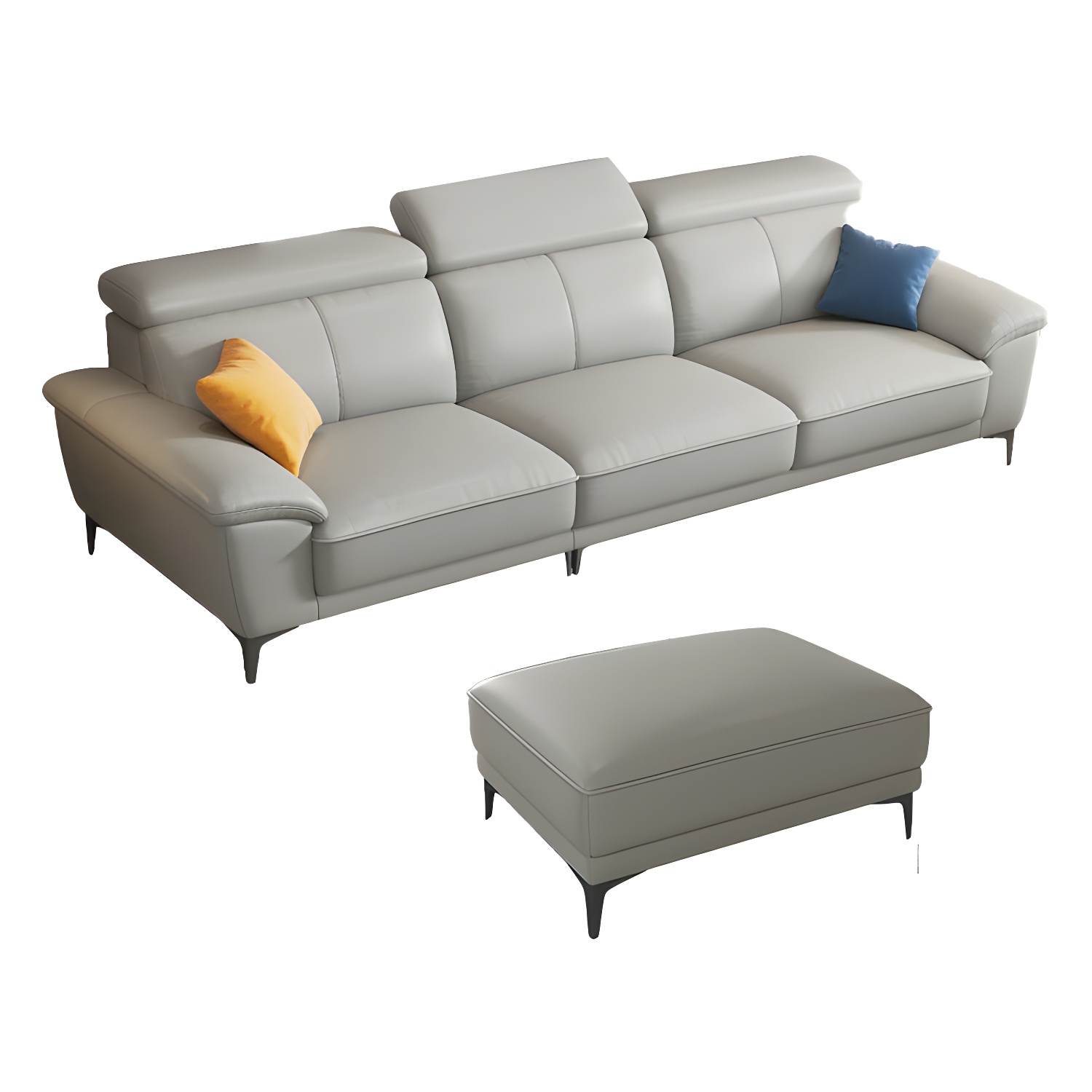 Leather Sectional Sofa | Ormau - image 33