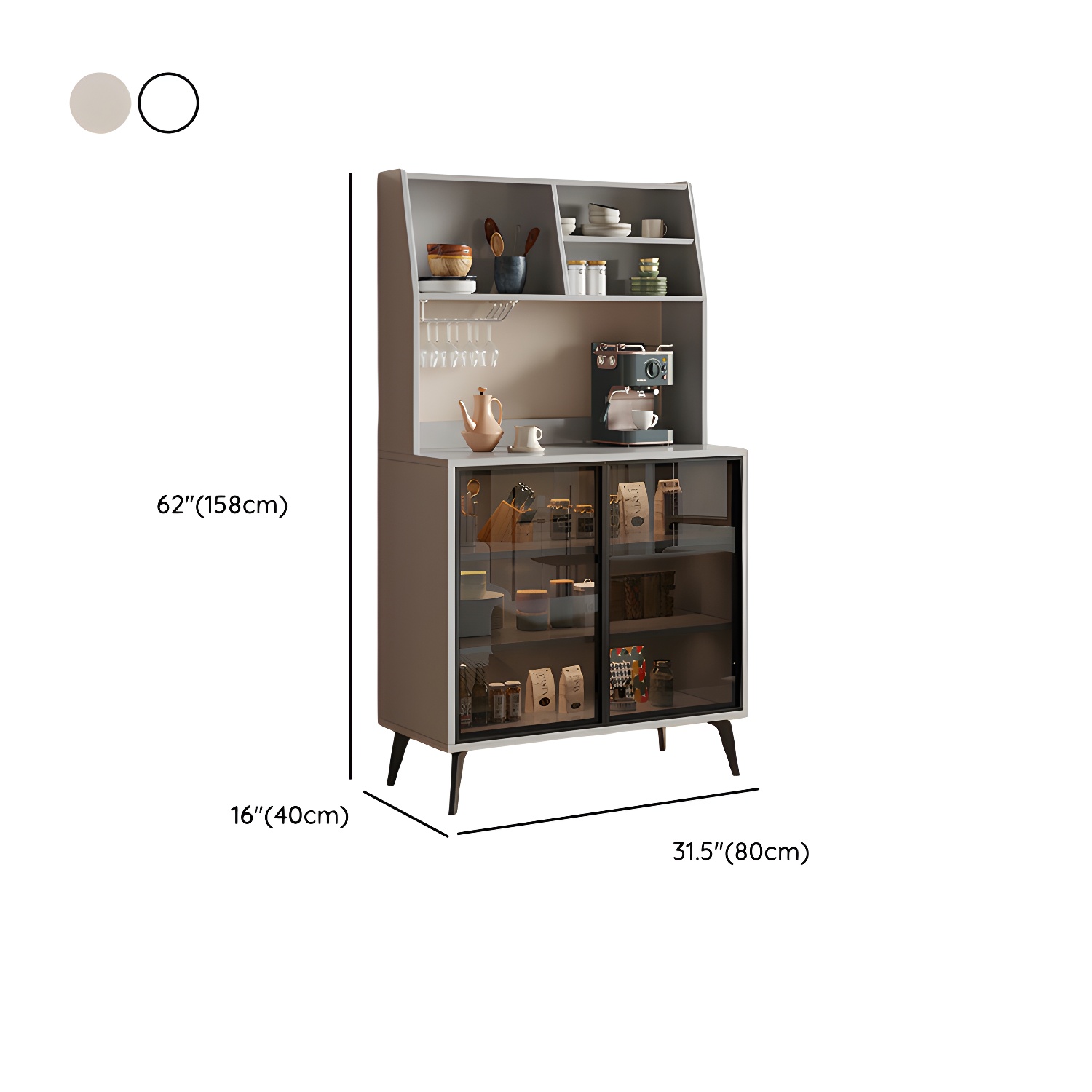 Glass Door Sideboard | Ormau - image 17