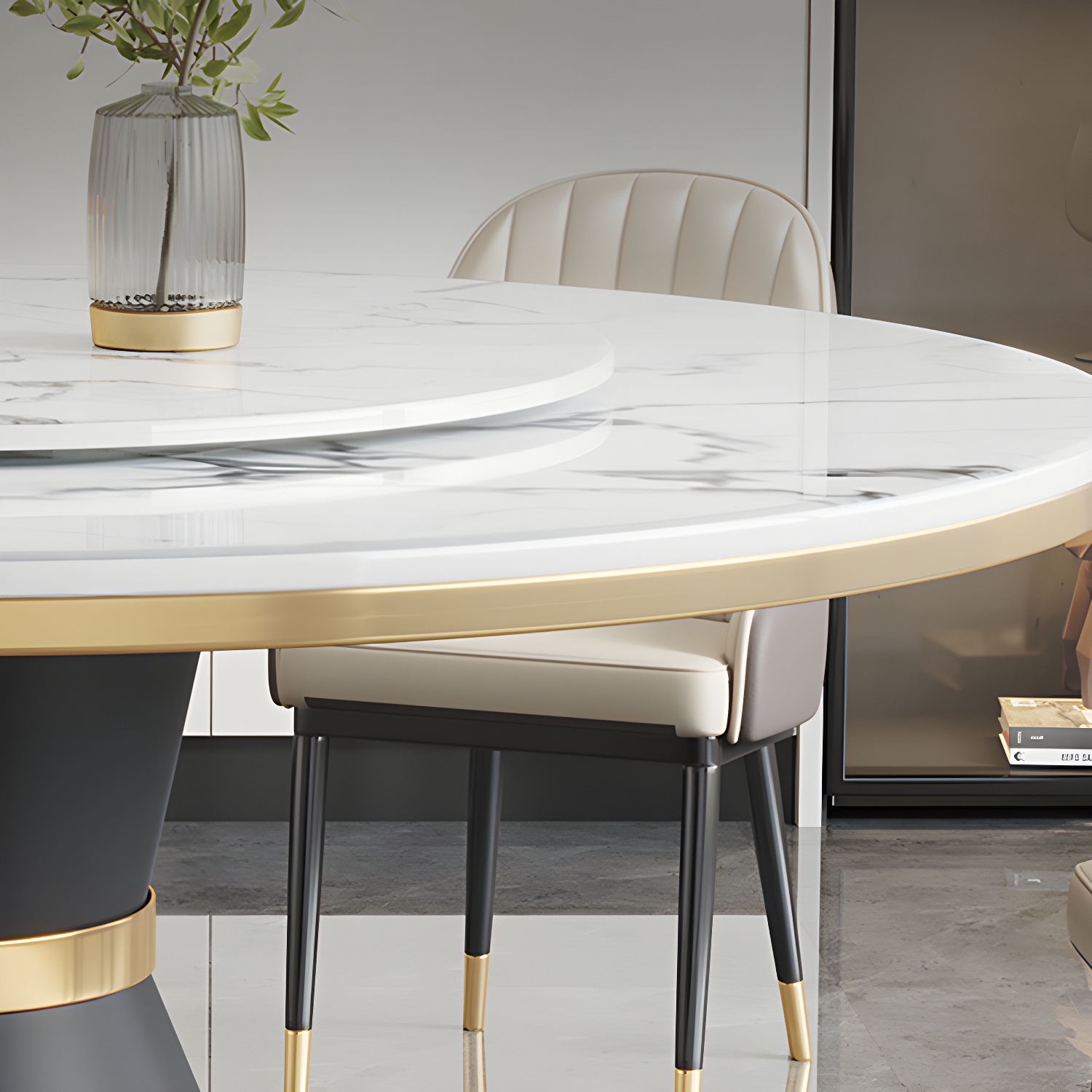 Modern Marble Dining Set | Ormau - image 3