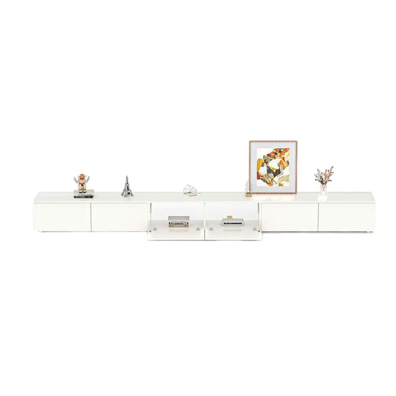 Modern White TV Stand | Ormau - image 5