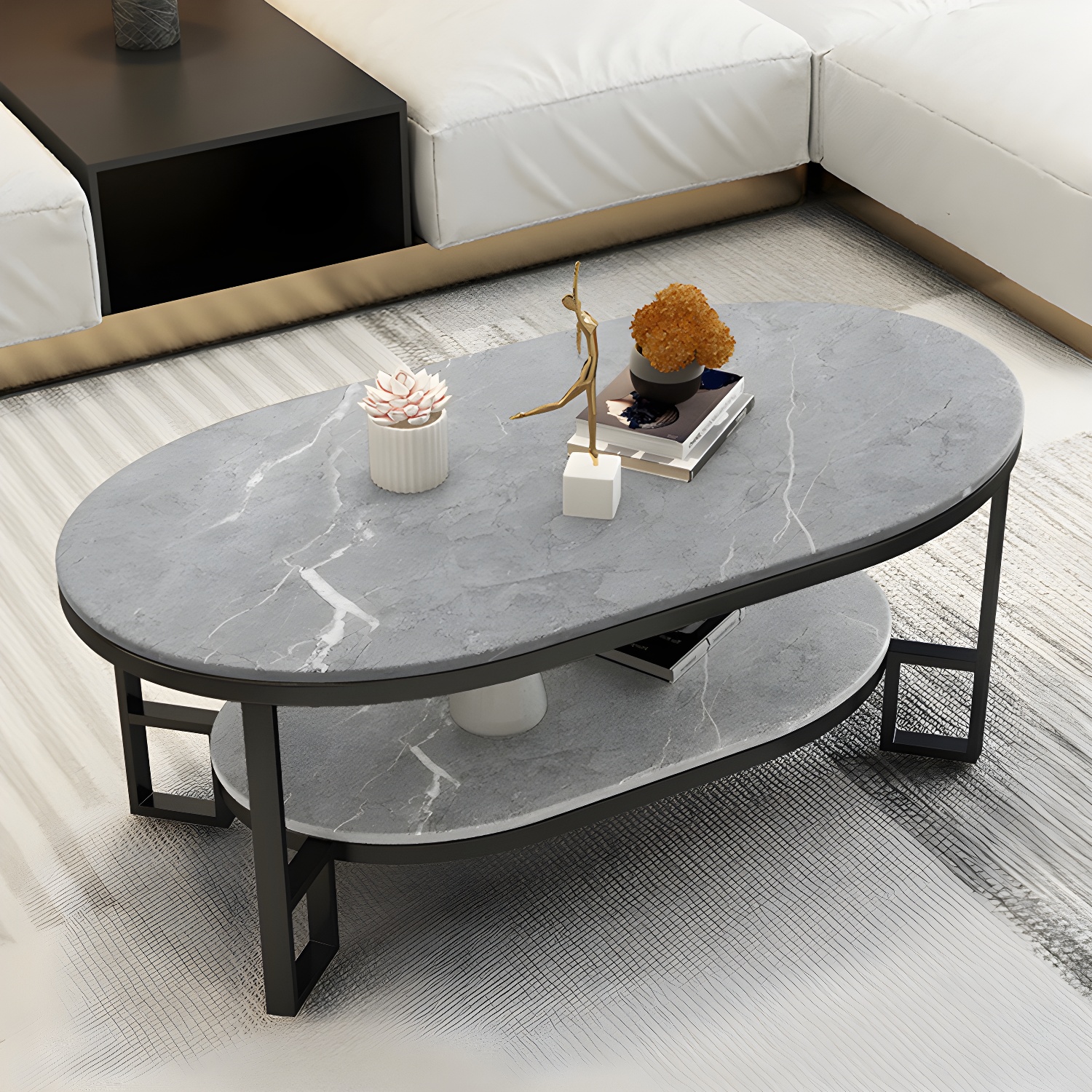 Marble & Stone Coffee Table | Ormau - image 5