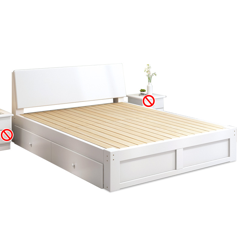Casual Wood Panel Bed with Storage | Ormau - image 30