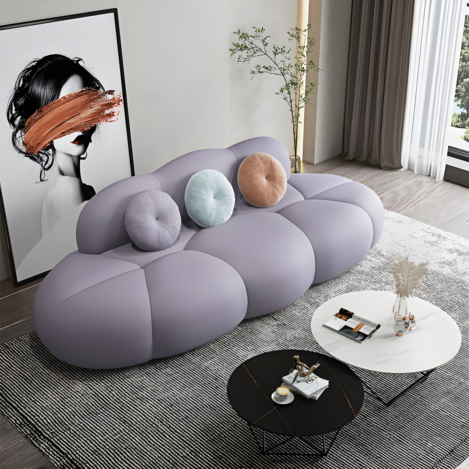 Stationary Armless Sofa | Ormau - image 13