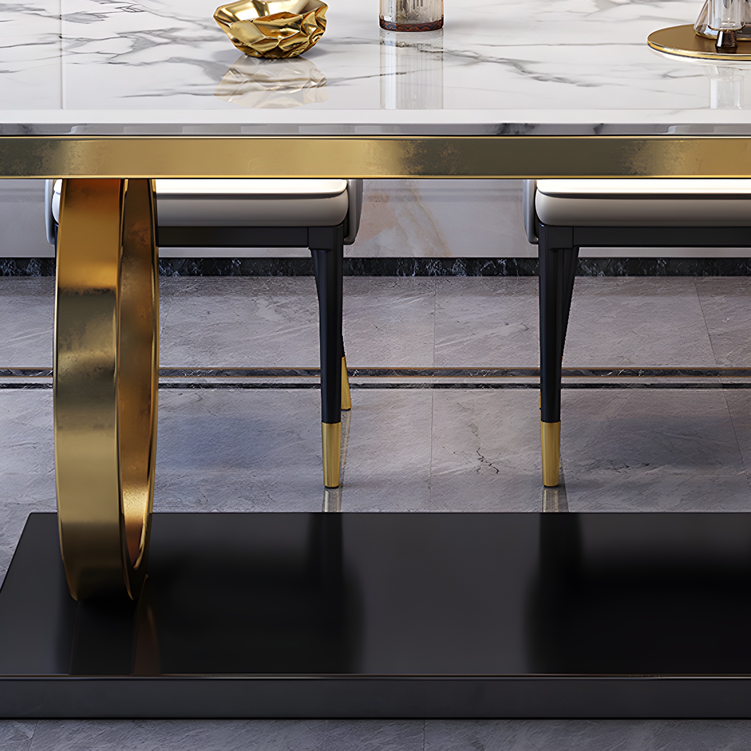 Glam Marble Dining Set | Ormau - image 8