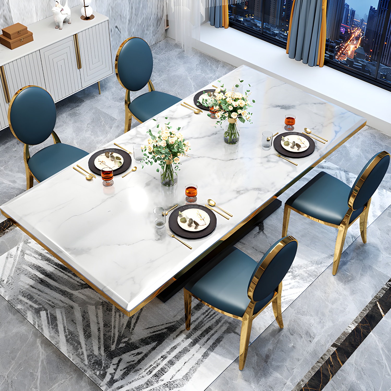 Stone Top Dining Table | Ormau - image 4