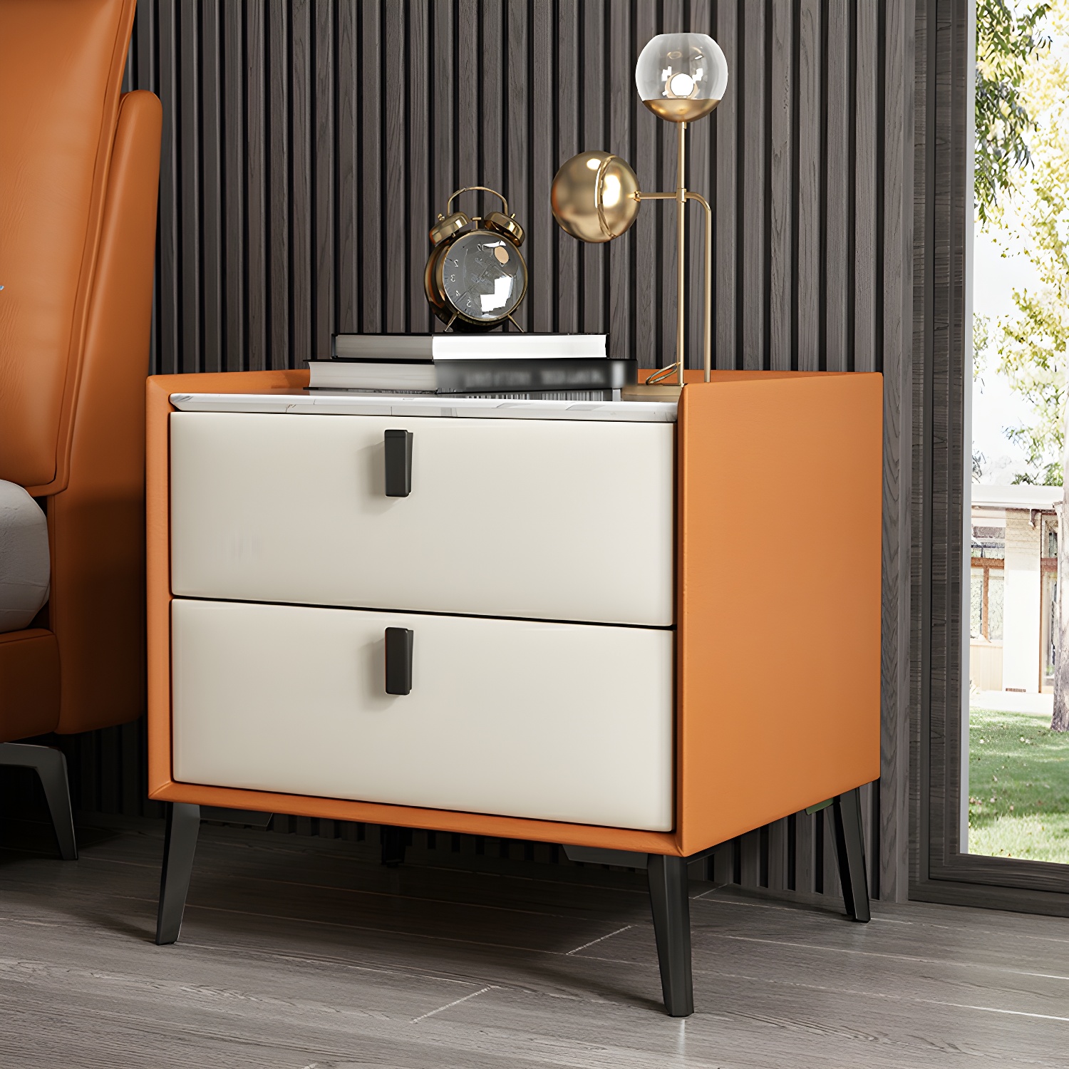 Modern Storage Nightstand | Ormau - image 10