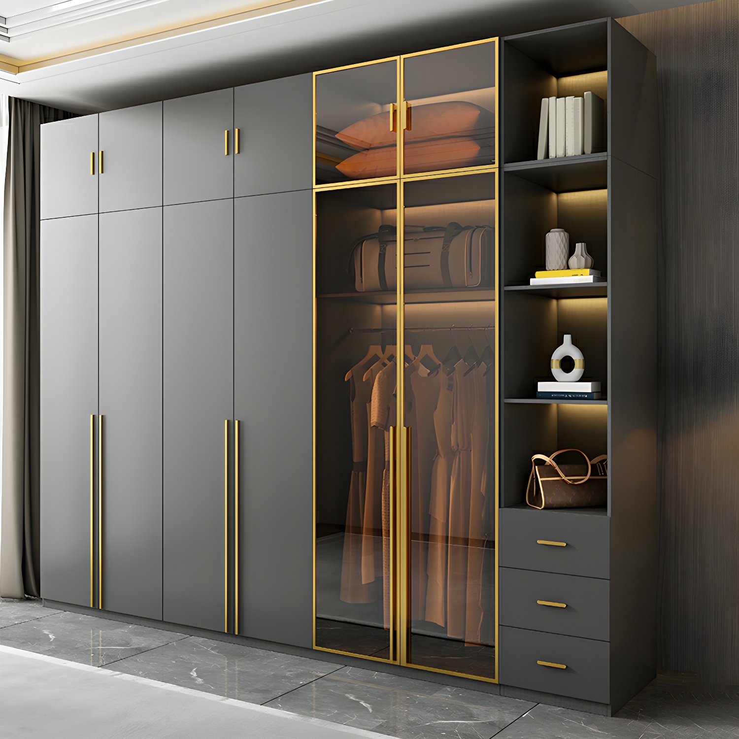Modern Wardrobe Armoire | Ormau - image 1