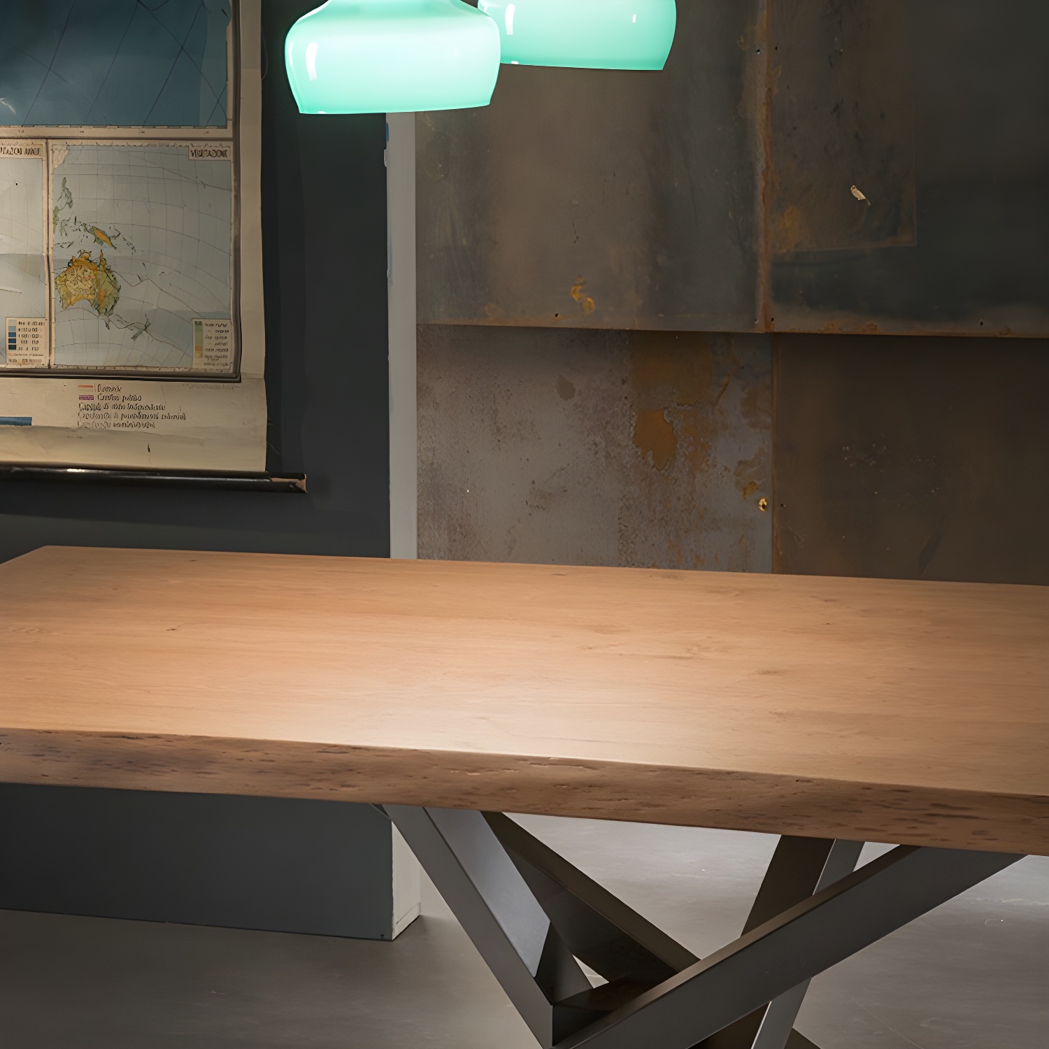 Rectangle Pedestal Dining Table | Ormau - image 6