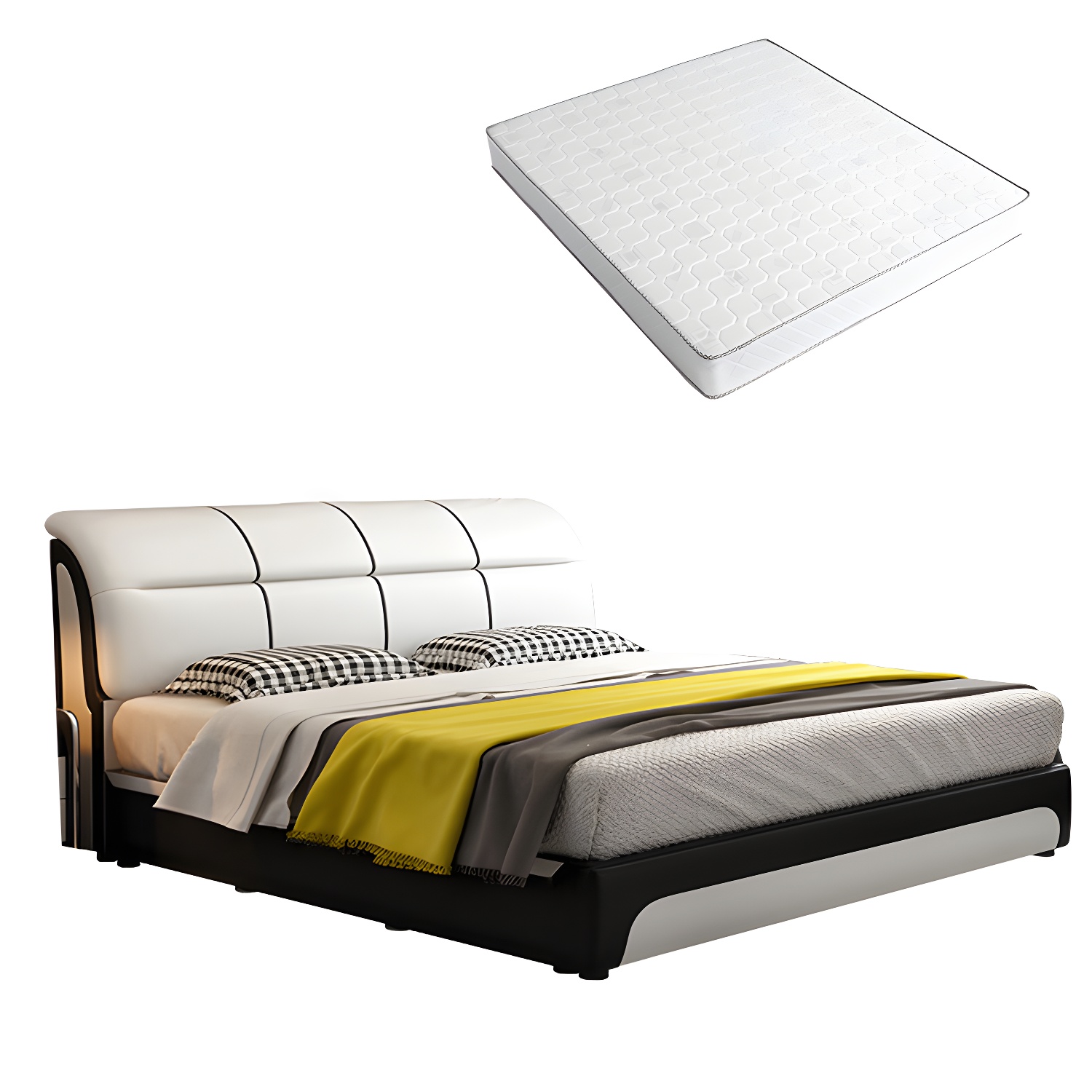 Glam Light Beige Bed | Ormau - image 10