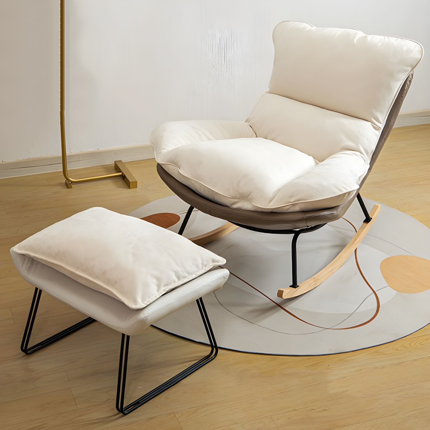 Upholstered Rocking Chair | Ormau - image 23