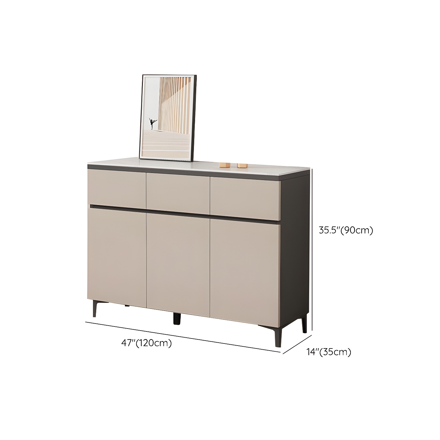 Modern Stone Top Buffet | Ormau - image 20