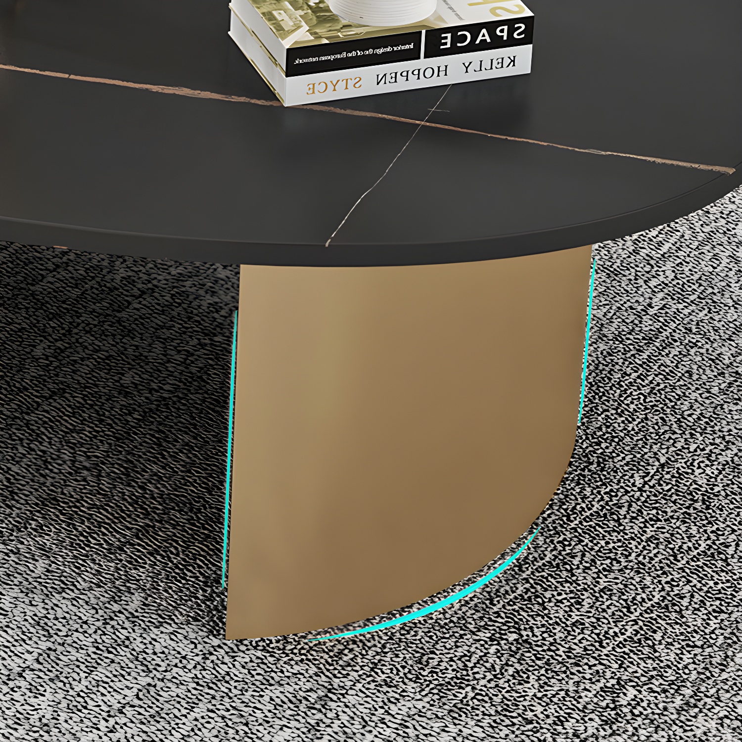 Glam Slate Coffee Table | Ormau - image 8