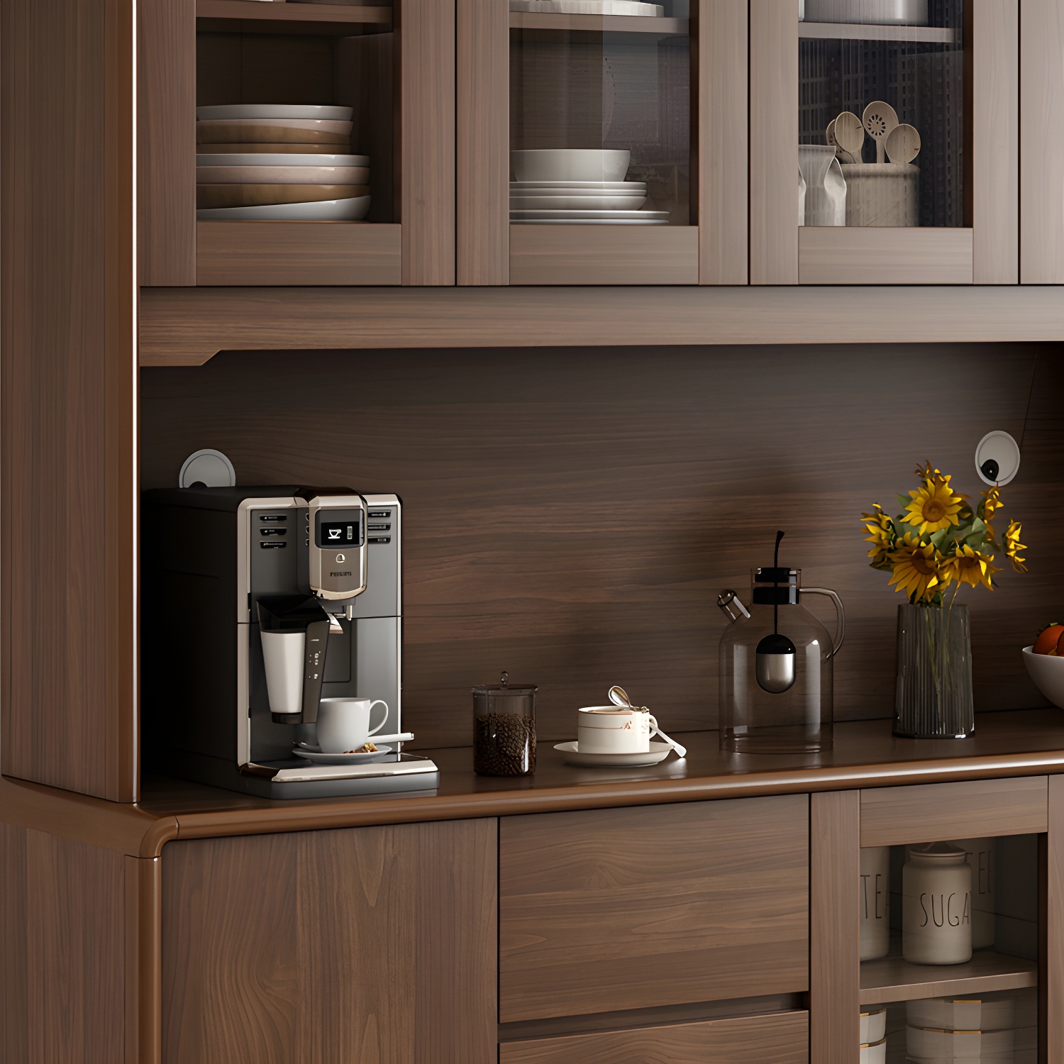 Modern Brown Sideboard | Ormau - image 8