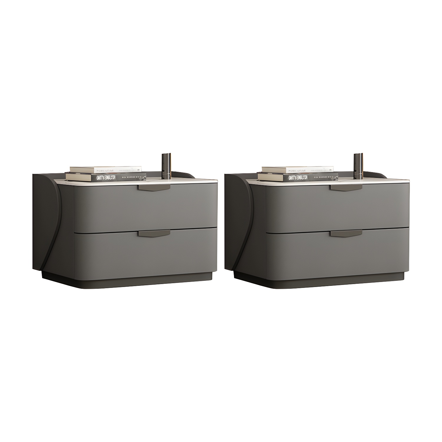 Modern Nightstand with Drawers | Ormau - image 21