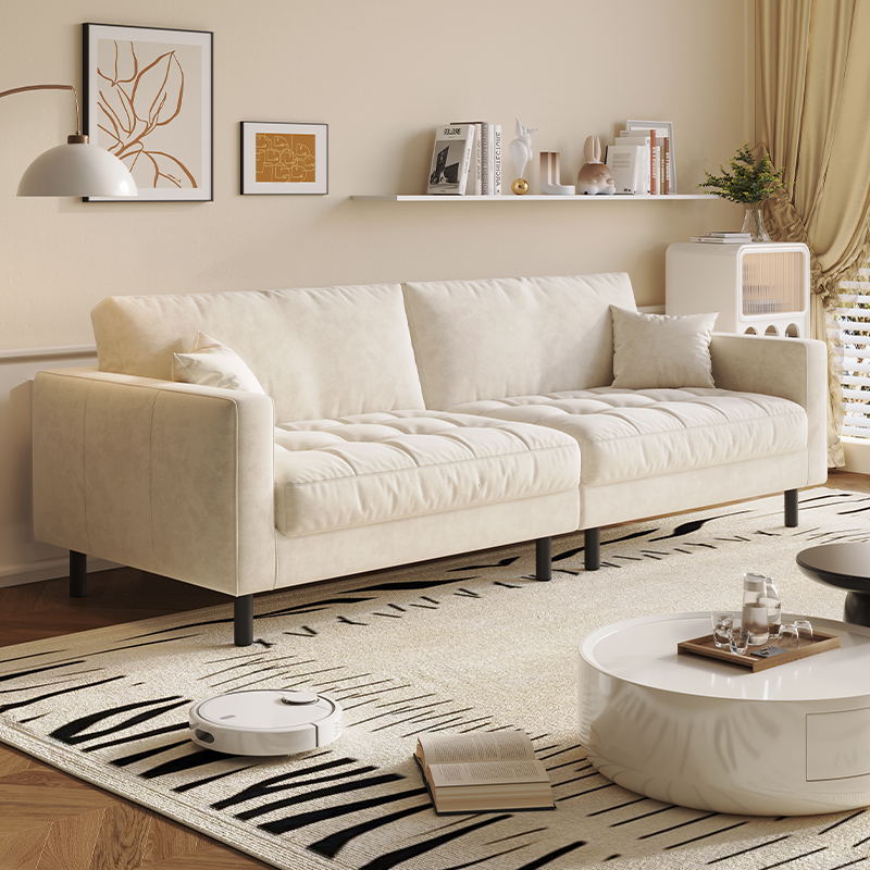 Modern Faux Leather Sofa | Ormau - image 9