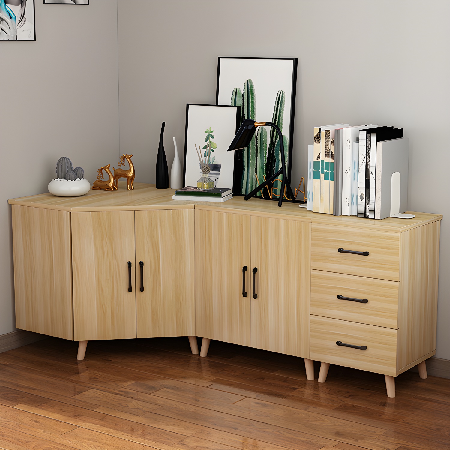 Bar Pulls Corner Cabinet | Ormau - image 10