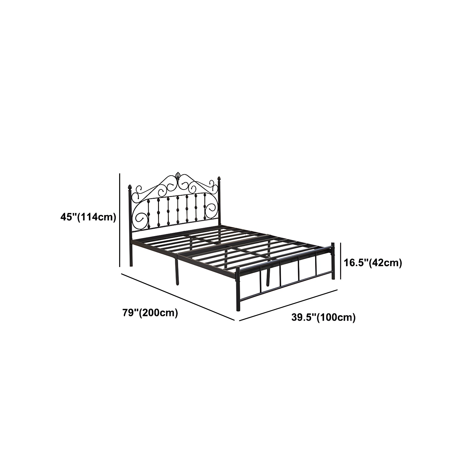 Glam Metal Bed | Ormau - image 17