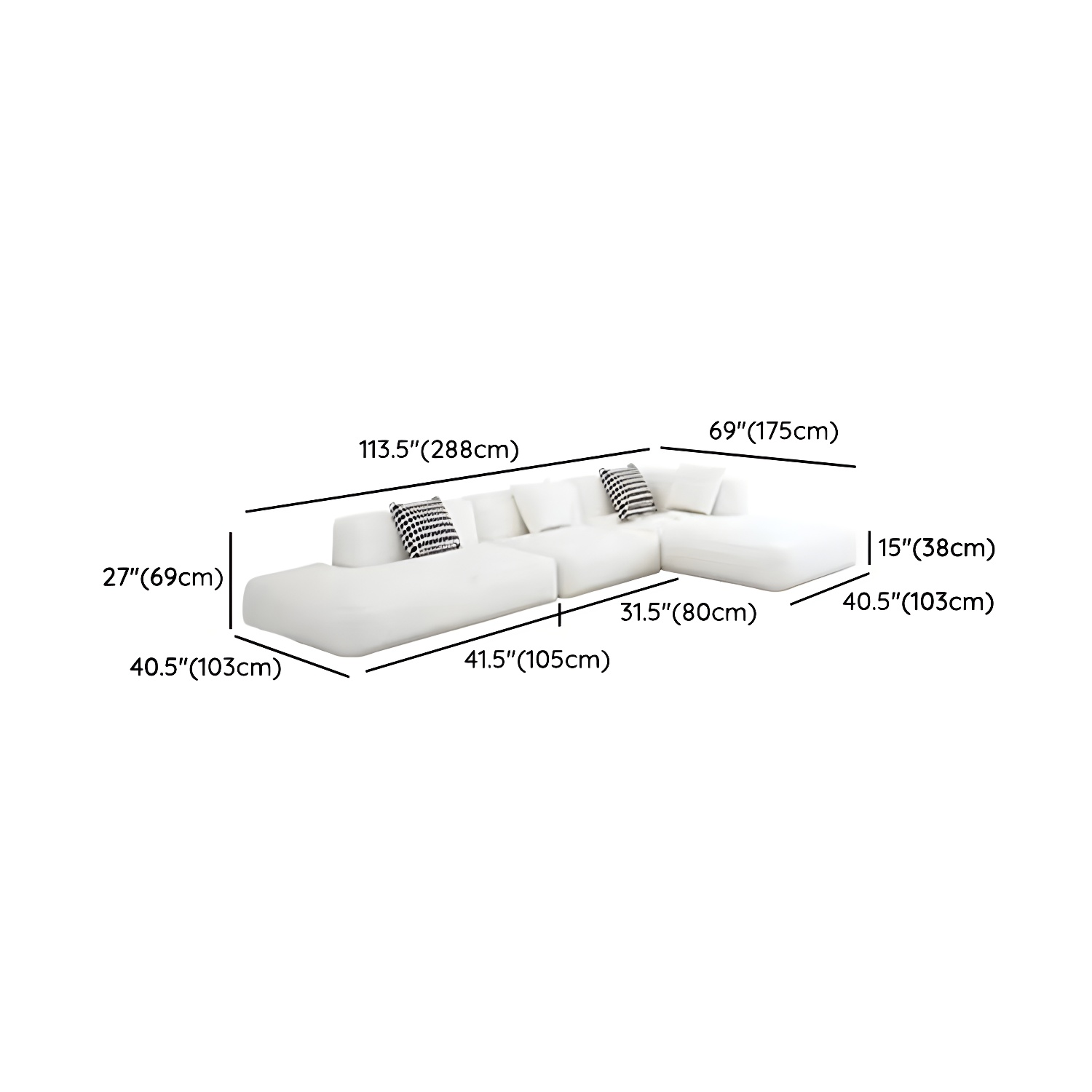 Modern Sectional Sofa | Ormau - image 16