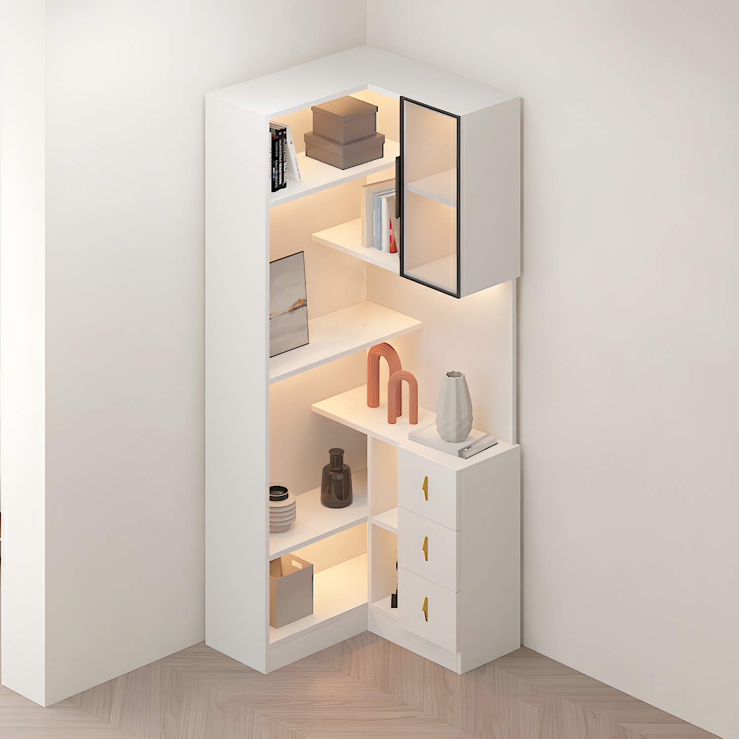Corner Accent Cabinet | Ormau - image 30