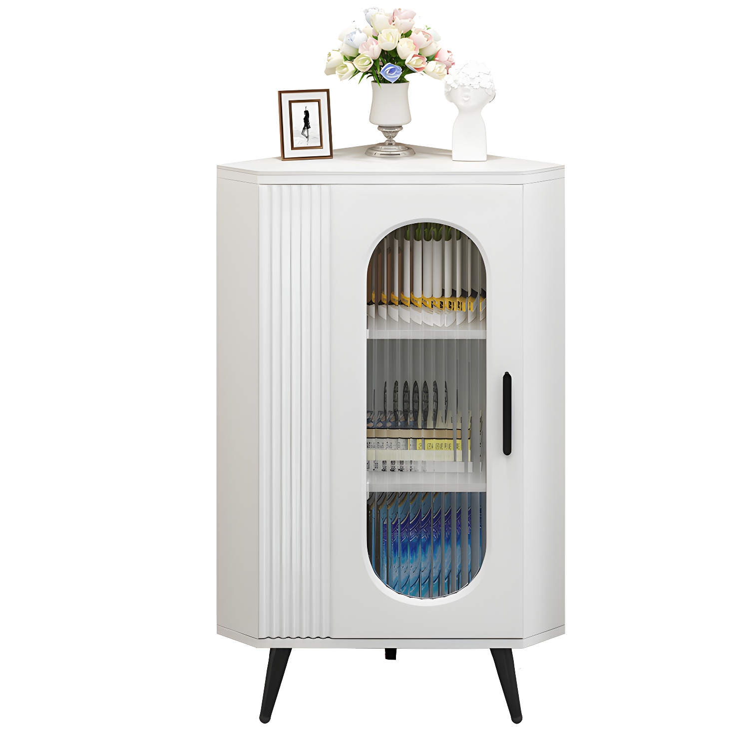 Elegant Corner Accent Cabinet | Ormau - image 12