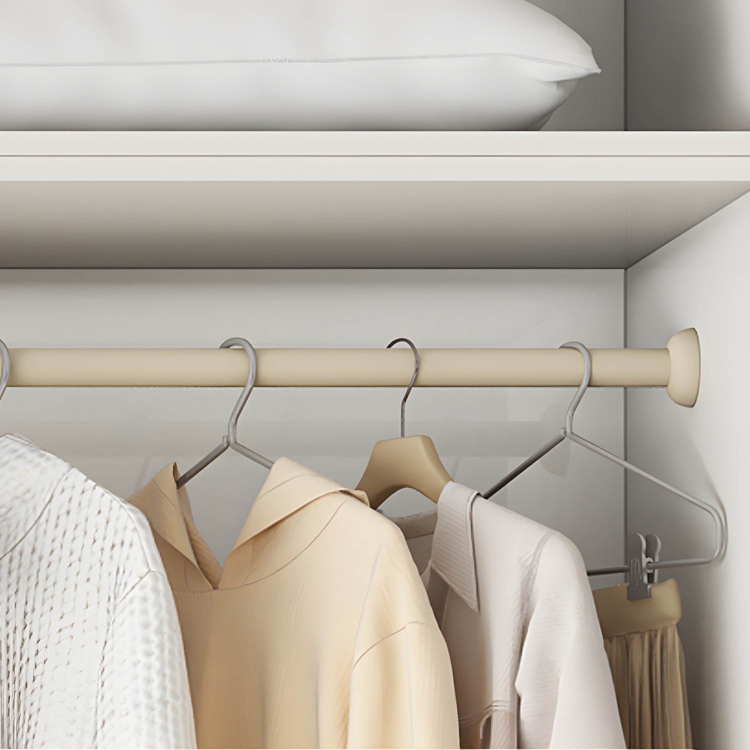 Sleek White Wardrobe | Ormau - image 4