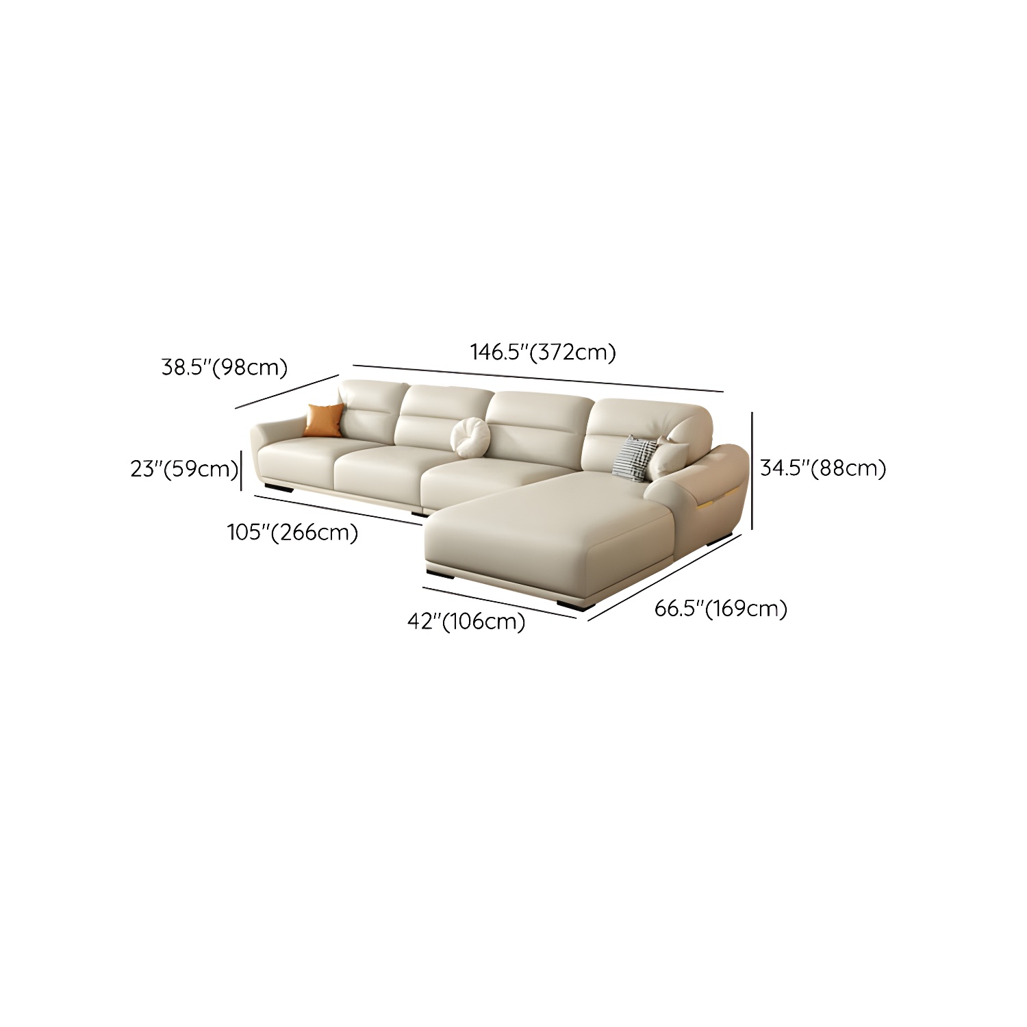 Modern Sectional Sofa | Ormau - image 16