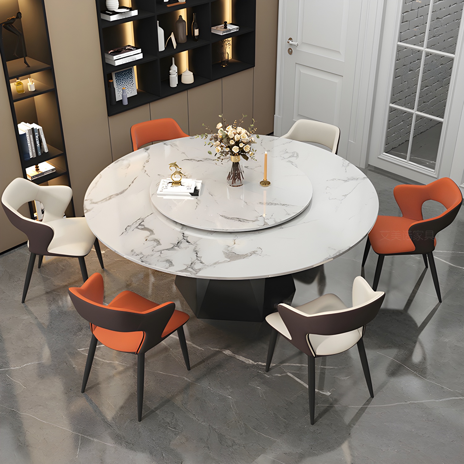Round Marble Dining Table | Ormau - image 10