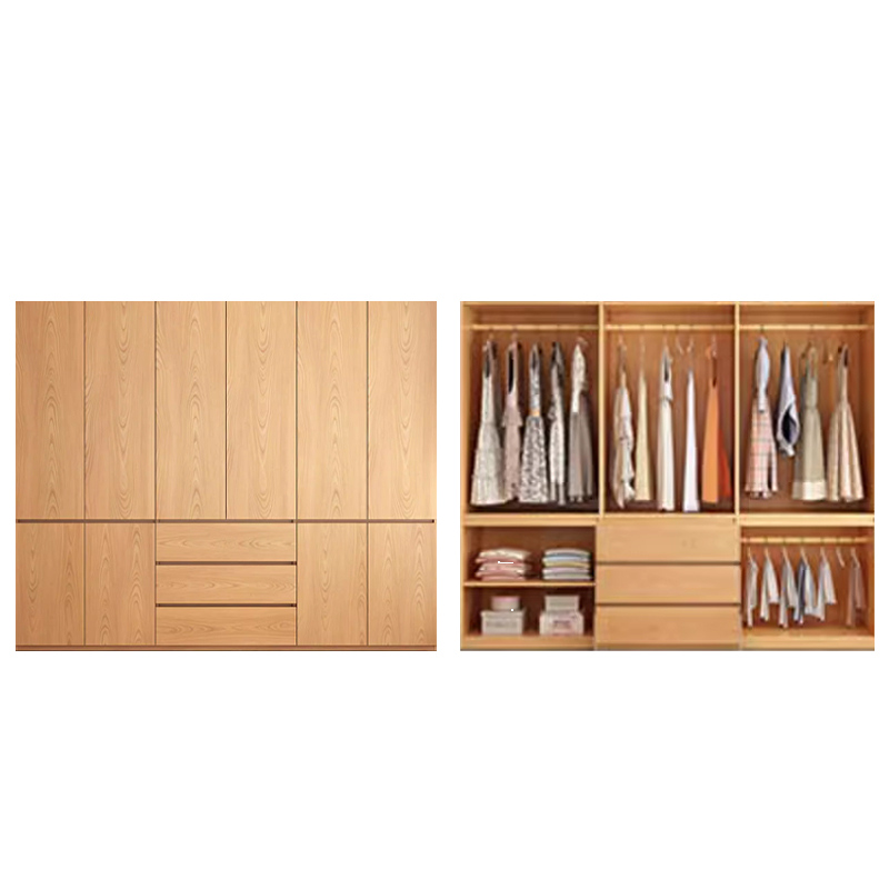 Natural Wood Almirah Wardrobe | Ormau - image 33