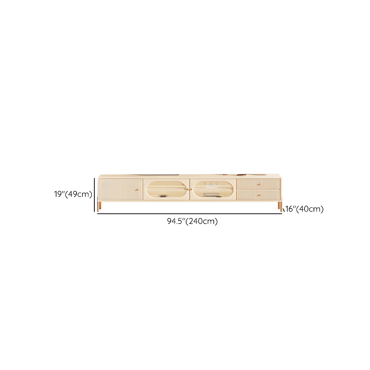 Cable Management TV Console | Ormau - image 12