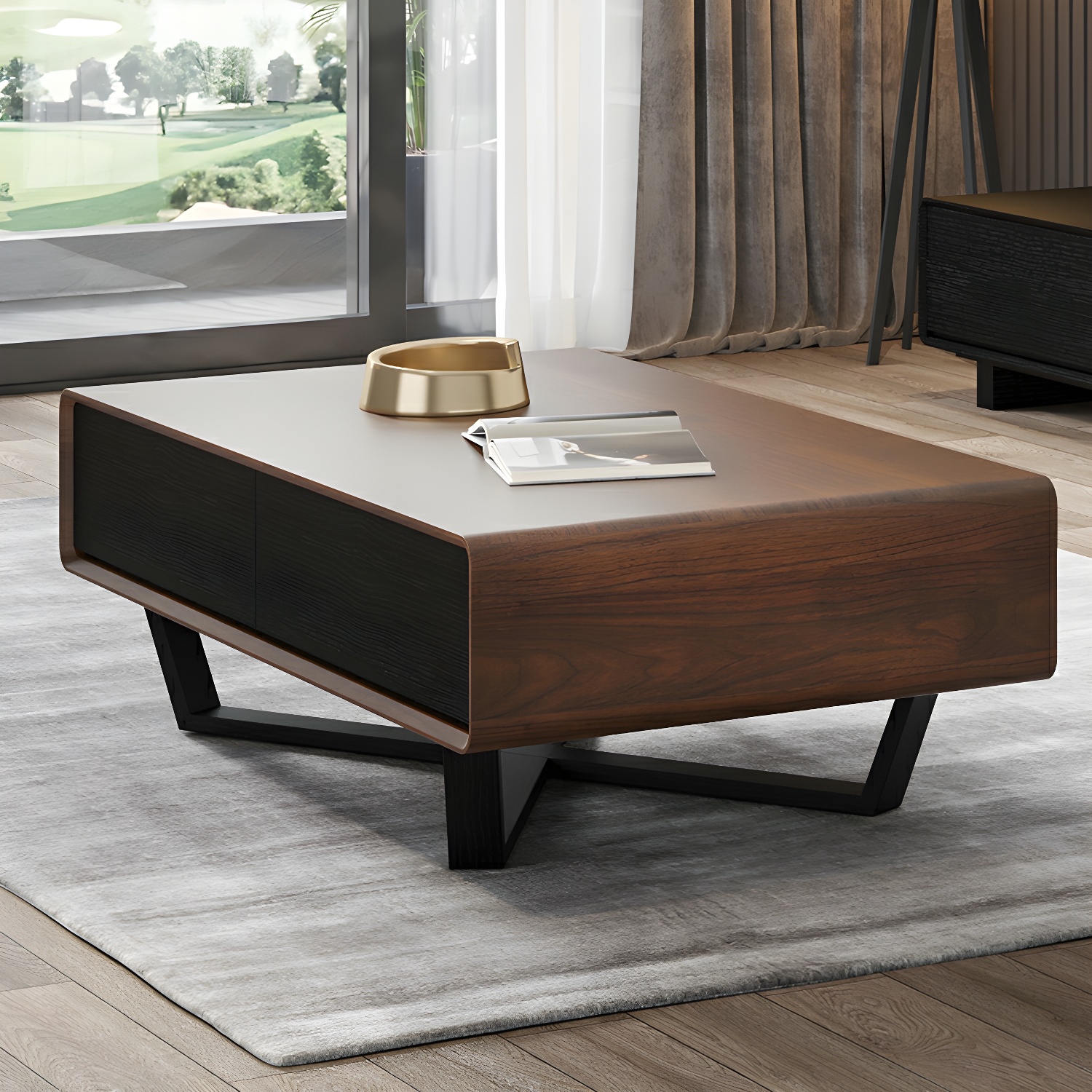 Modern Wood Coffee Table | Ormau - image 5