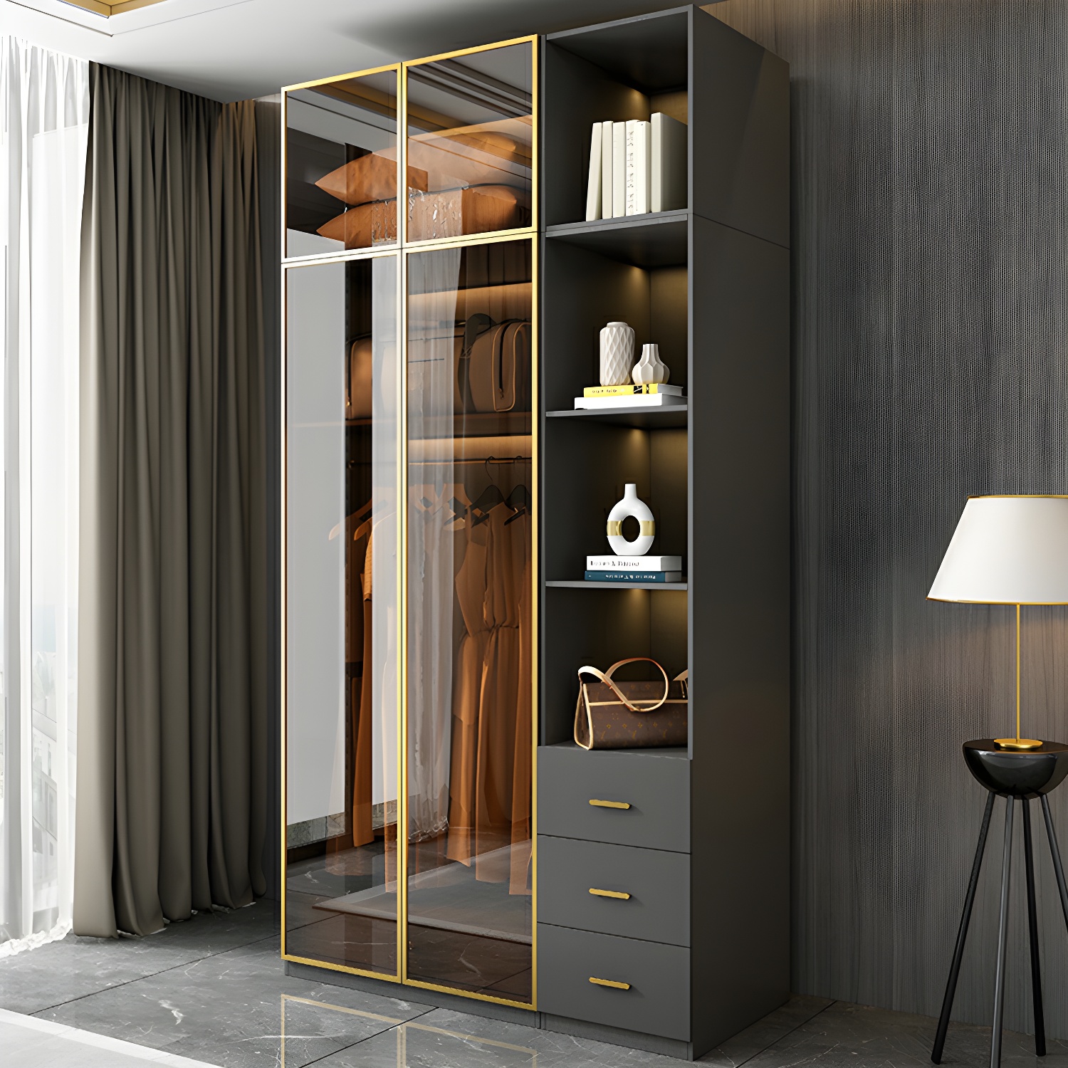 Modern Wardrobe Armoire | Ormau - image 4