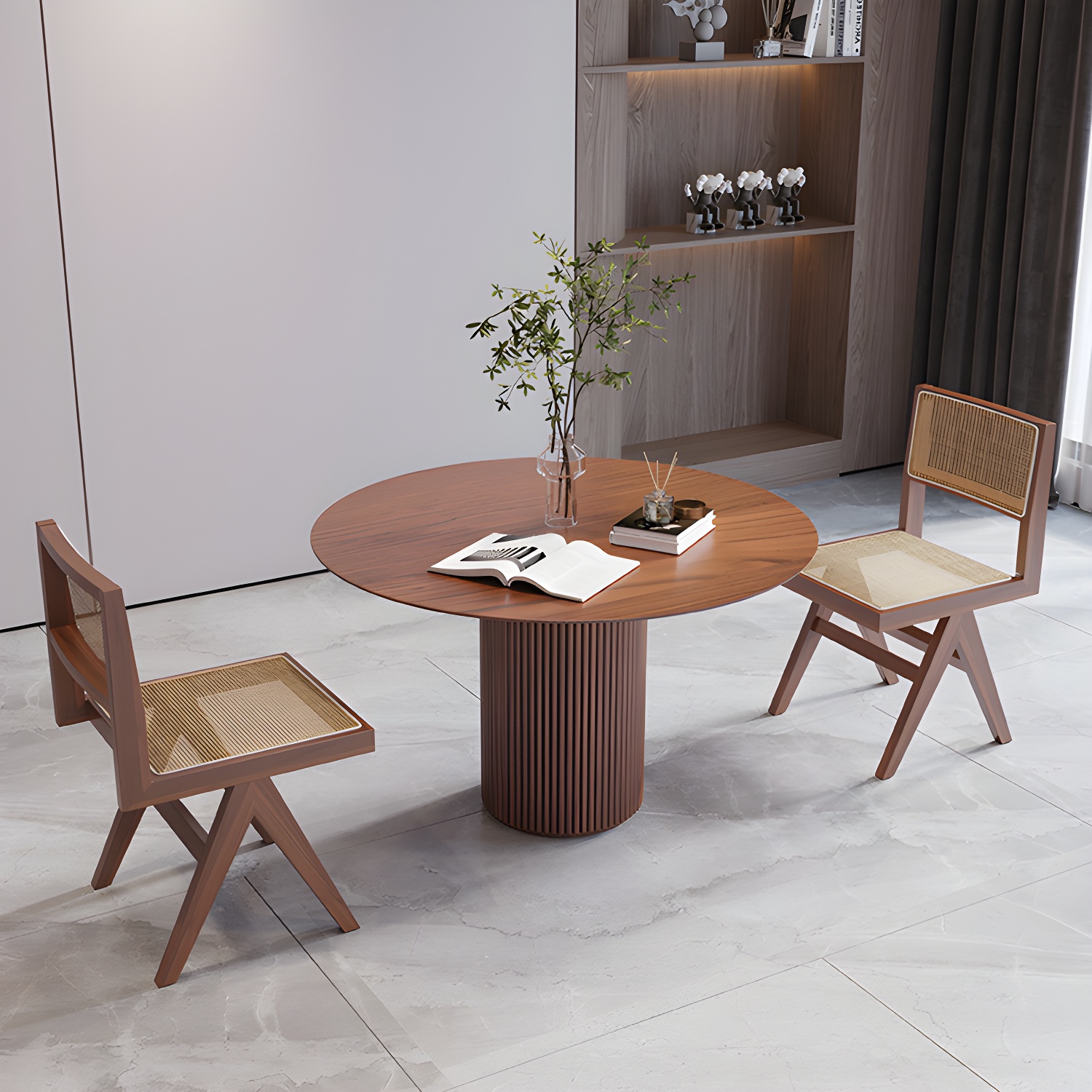 Solid Wood Round Dining Table | Ormau - image 10