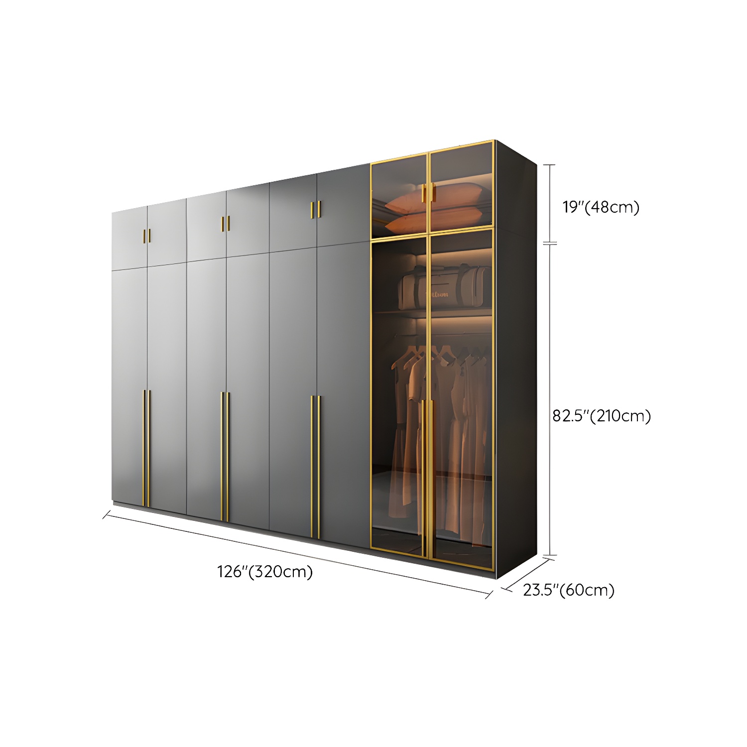 Modern Wardrobe Armoire | Ormau - image 25