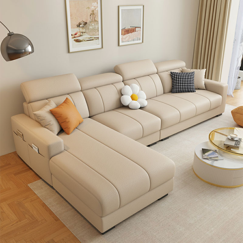 Modern L-Shape Sectional Sofa | Ormau - image 7