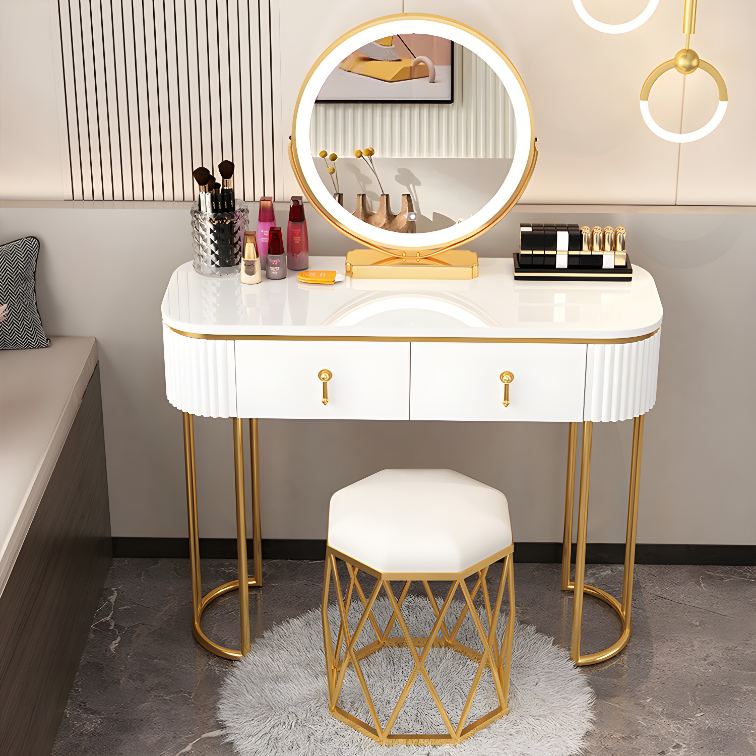 Lighted Mirror Vanity | Ormau - image 23