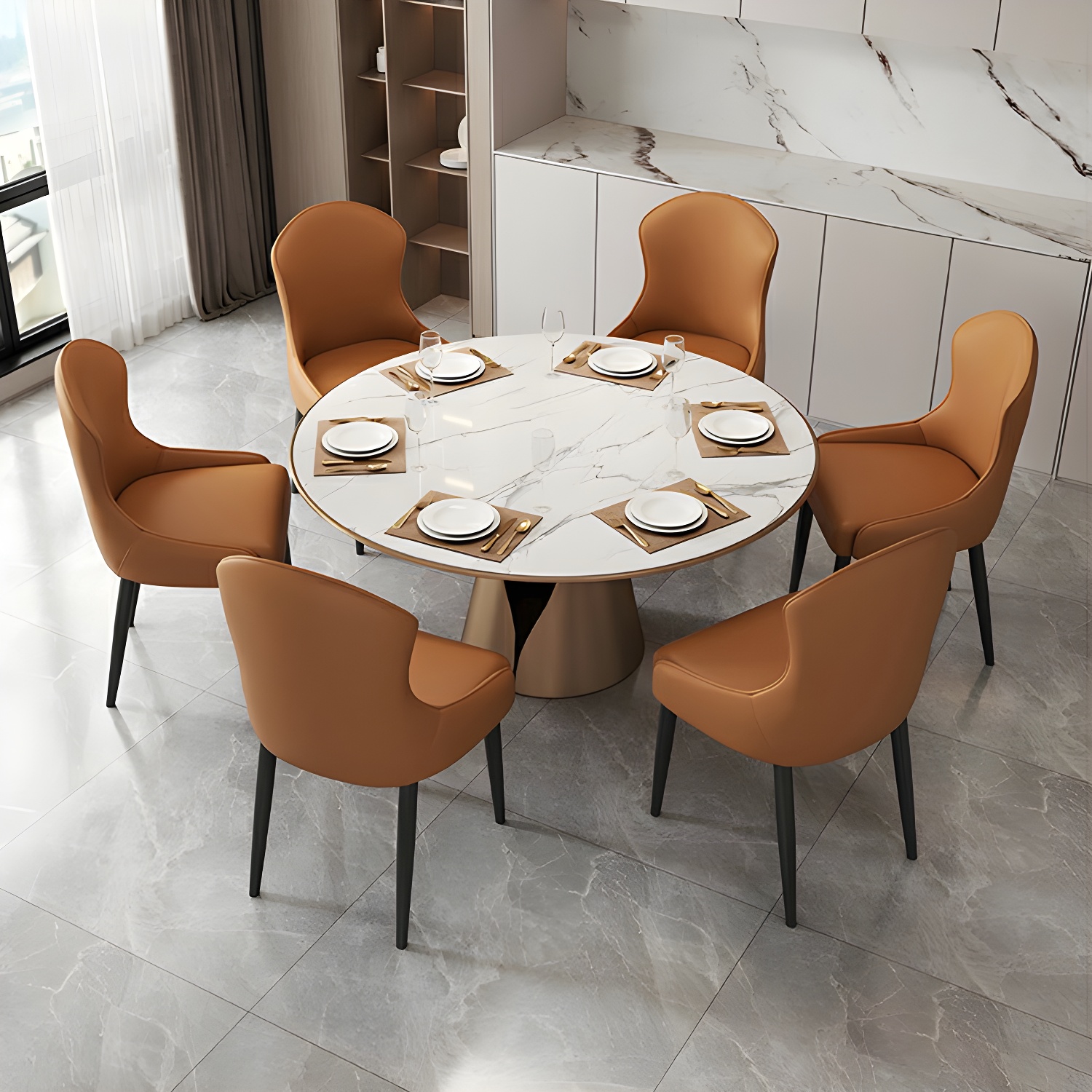 Wingback Dining Chair | Ormau - image 16