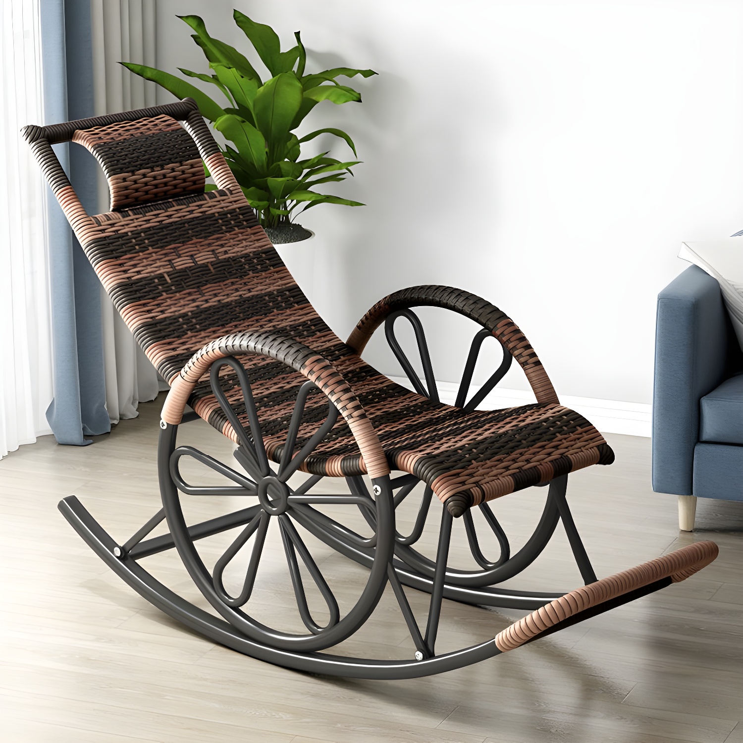 Rattan Rocker | Ormau - image 6