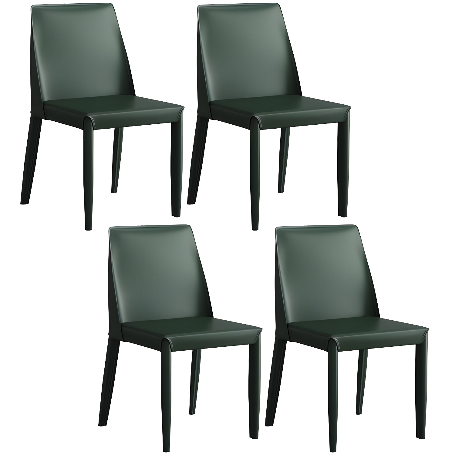 Modern Leather Dining Chair | Ormau - image 37