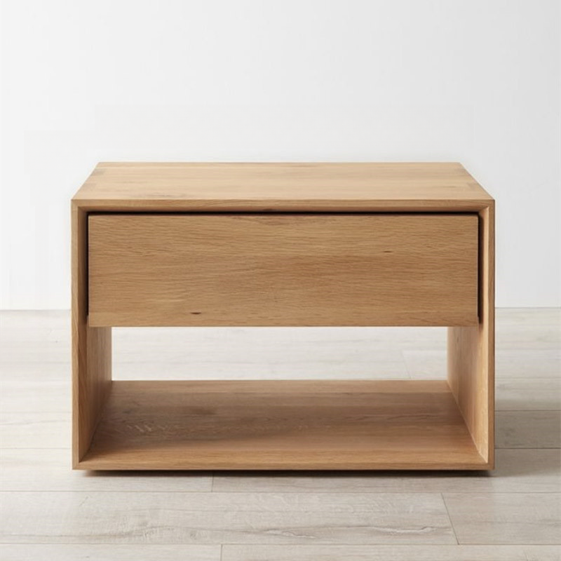 Modish Open Shelf Nightstand | Ormau - image 2