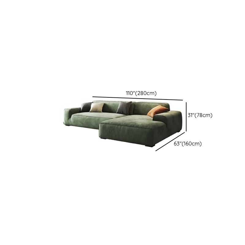 L-Shape Green Sectional Sofa | Ormau - image 19