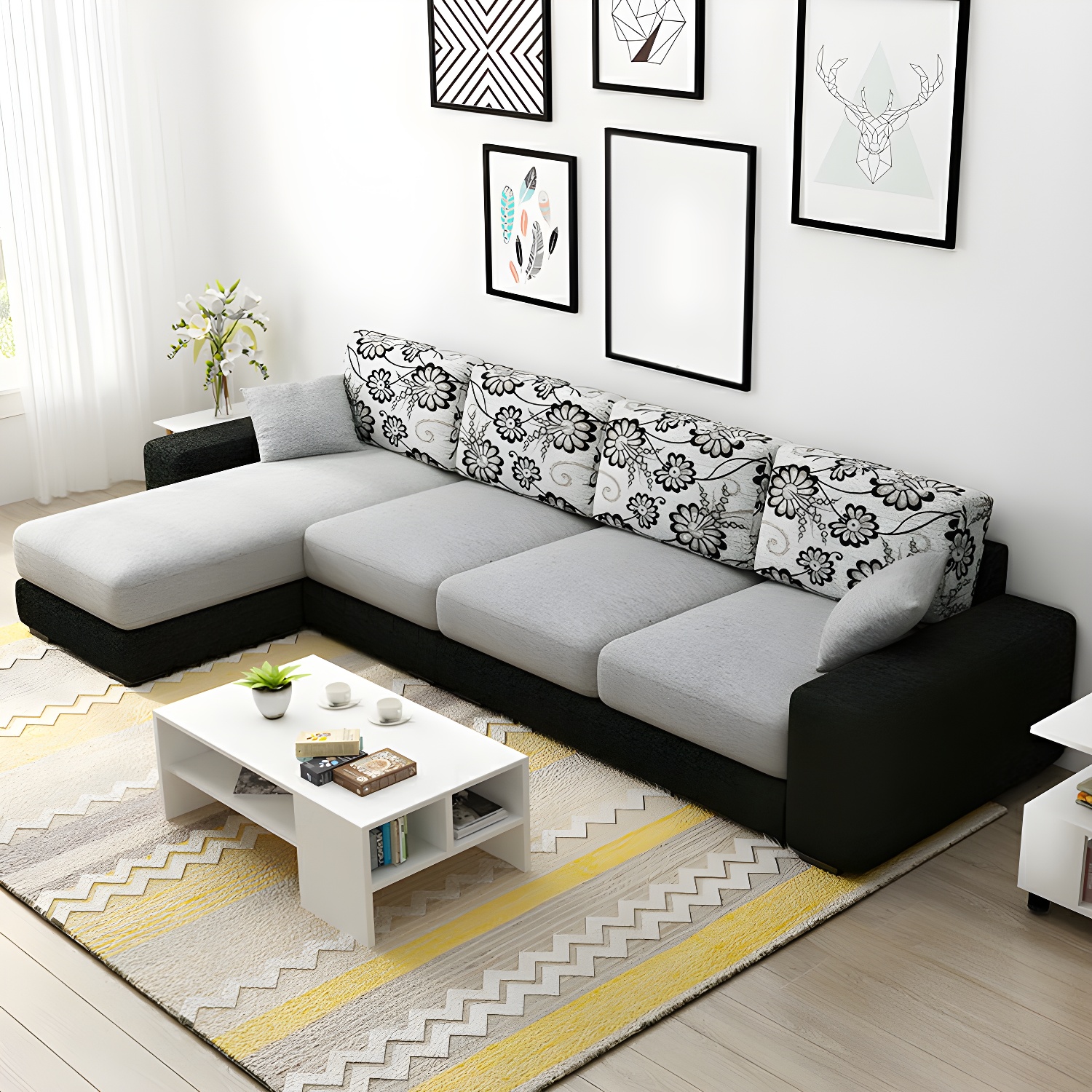 Modernist Sectional Sofa | Ormau - image 3